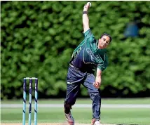  ?? PHOTO: GETTY IMAGES ?? Manawatu¯ bowler Navin Patel will play for Central Districts A against Wellington A in Palmerston North on Sunday and Monday.