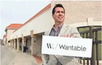  ?? PAT A. ROBINSON / MILWAUKEE JOURNAL SENTINEL ?? Wantable founder Jalem Getz stands at the vacant Pick ’n Save, 1818 W. National Ave., where he plans to move his business.