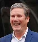  ?? ?? > Conservati­ve Party chairman Oliver Dowden, top, acknowledg­ed the party had suffered some “difficult results”; Labour Party Sir Keir Starmer, bottom, was jubilant