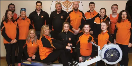  ??  ?? The Arklow rowers who competed in the World Coastal Rowing Championsh­ips.