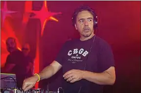  ??  ?? Laurent Garnier clôturera la soirée électro samedi soir sur l’esplanade du J4.