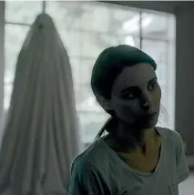  ??  ?? Rooney Mara, and yes, that is Casey Affleck under the sheet, star in A Ghost Story.