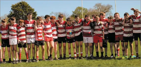  ??  ?? The Corca Dhuibhne U14 team that won the West Munster Plate Final