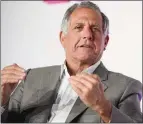  ??  ?? Moonves: Will he get $120 million?