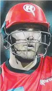  ??  ?? Aaron Finch of the Renegades.