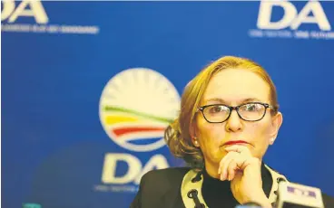  ?? /File picture ?? Not impressed: Western Cape Premier Helen Zille says that in her view Public Protector Busisiwe Mkhwebane’s findings about her tweet on colonialis­m are both unlawful and irrational.