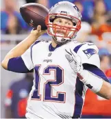  ?? AP FILE ?? Tom Brady