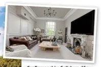  ??  ?? Craftsmans­hip: Salisbury View, View left, has the most exquisite interior period details, inset