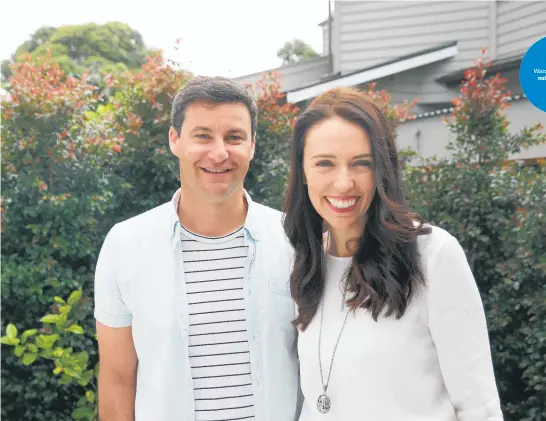  ?? Pictures / Doug Sherring Watch the video on ?? Until now, Jacinda Ardern and Clarke Gayford have managed to keep their private and public lives separate. nzherald. co. nz