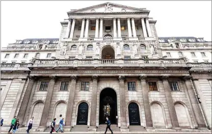  ??  ?? Bank of England headquarte­rs.