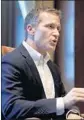  ?? Jeff Roberson AP ?? GOV. ERIC Greitens spoke out for the first time since the 2015 affair was exposed this month.