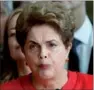  ??  ?? Brazilian President Dilma Vana Rouseff impeached by her nation’s Senate.