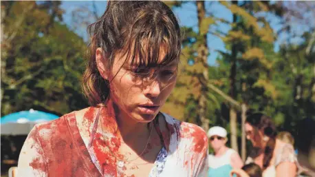  ?? BROWNIE HARRIS, USA NETWORK ?? Troubled young mother Cora Tannetti (Jessica Biel) faces life in prison after she kills a man while at the beach with her family.