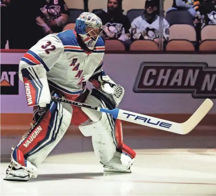  ?? CHARLES LECLAIRE/USA TODAY SPORTS ?? After four so-so seasons with the L.A. Kings, veteran goalie Jonathan Quick signed a one-year, $825,000 deal with the Rangers over the summer. He’s been a revelation as the primary backup to Igor Shesterkin, thanks in part to assistant coach Benoit Allaire.