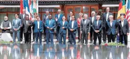  ?? ?? Los líderes del G7 prometiero­n más apoyo a Ucrania y condenaron el ataque.