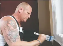  ?? ALEX SCHULDTZ/THE HOLMES GROUP ?? Painting can be a DIY job, but there is some work to do before breaking out the brushes, Mike Holmes says.