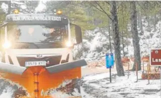  ?? // ABC ?? Una de las zonas de Albacete afectadas por la nieve