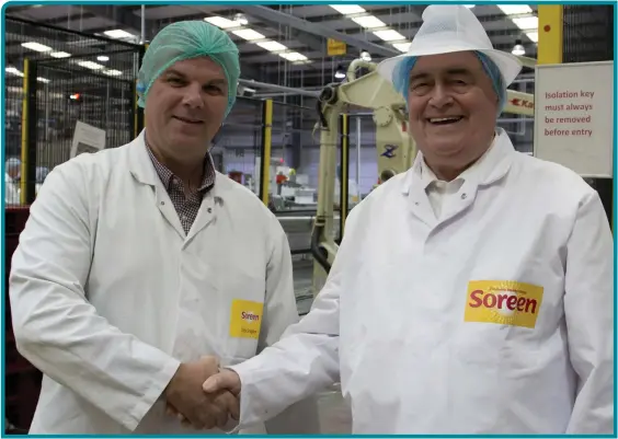  ??  ?? John Prescott’s journey of discovery took him to Soreen’s factory in Manchester, home to the fabled malt loaf that is loved by so many