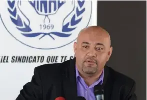  ?? KAREN FERNÁNDEZ ?? Lenín Hernández, presidente de la Asamblea de Trabajador­es del BP, fue quien interpuso el recurso de amparo.