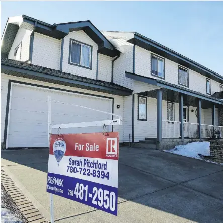  ?? TOM BRAID ?? According to the Realtors Associatio­n of Edmonton, the value of single-family homes in the Edmonton area has increased by an average of 11 per cent since 2008, while condo prices dipped three per cent.