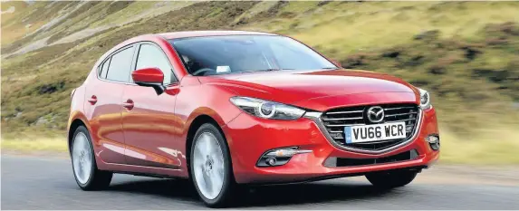  ??  ?? Mazda3 is available with Victoria Park Motor’s scrappage scheme