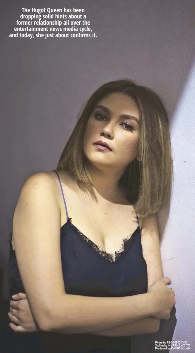  ??  ?? Photo by REGINE DAVID Styling by MYRRH LAO TO Produced by DAVID MILAN Honest and candid, Angelica Panganiban opens up to Supreme about heartache and moving on, and looking forward to brighter things in her life instead.