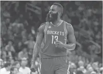  ?? BRAD PENNER, USA TODAY SPORTS ?? Guard James Harden is pacing the Rockets to the secondwinn­ingest season in franchise history.