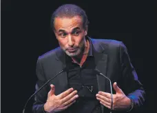  ?? AP ?? Tariq Ramadan previously admitted to having played a ‘seduction game’ with his accuser