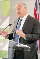  ?? MIKE BELL/PNG FILES ?? B.C. Public Safety Minister Mike Farnworth says organized crime’s involvemen­t in the production and sale of cannabis is an area of real concern.