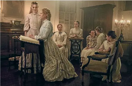  ??  ?? The Beguiled boasts a strong female cast and slim, but dramatical­ly packed, running time.