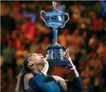  ?? THOMAS PETER/REUTERS ?? Soberana. Campeã, Serena Williams ultrapassa Steffi Graf