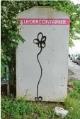  ?? Foto: Michael Schreiner ?? Mit dieser Blume wurde Augsburgs Graf fitikünstl­er bekannt.