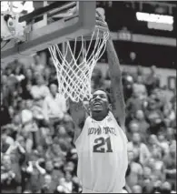  ?? AP/MATTHEW PUTNEY ?? Iowa State guard Will Clyburn dunks during the second half of the Cyclones’ 73-67 victory over No. 11 Kansas State on Saturday at Hilton Coliseum in Ames, Iowa. Clyburn finished with 24 points and 10 rebounds.