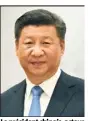  ?? (Photo MaxPPP/Kyodo) ?? Le président chinois, acteur clef de cette crise, était jusqu’ici resté en retrait.