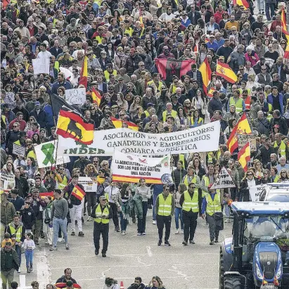  ?? EFE ?? Manifestac­ión de agricultor­es en Córdoba