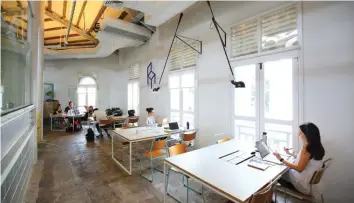  ??  ?? The co-working operator focuses on a hybrid shophouse business model that celebrates heritage properties