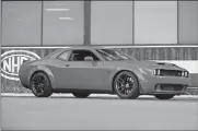  ?? COURTESY OF FCA ?? The 2019 Dodge Challenger SRT Hellcat Redeye.