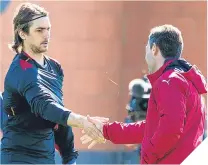  ??  ?? ■
Niko Kranjcar and Pedro Caixinha.