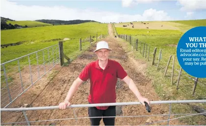  ?? Photo / Michael Cunningham ?? Matt Long is pleased with the final milk payout price which he says will help Northland dairy farmers buy feed and pay off their loans.