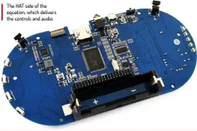  ??  ?? The HAT side of the equation, which delivers the controls and audio.