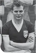  ??  ?? Jim Fernie in his Arbroath days