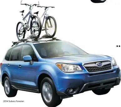  ??  ?? 2014 Subaru Forester