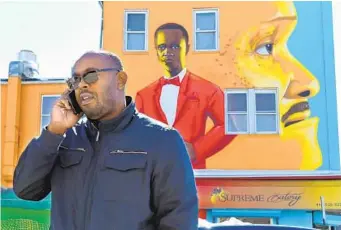  ??  ?? Lydell Henry founded Beat The Streets Baltimore to help guide city kids through the disciplies of wrestling. He runs all aspects of the program, including shuttling kids in the league’s white van.