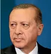  ?? PHOTO: REUTERS ?? Turkish President Recep Tayyip Erdogan is talking tough on the visa suspension row.