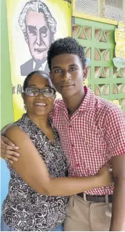  ?? (Photos: Rosalee Wood Condell) ?? Dennis Reid and his very supportive mother, Rosetta Dujohn Reid