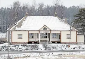  ?? Foto: KristoFFer Åberg ?? HAGABORG. Hit flyttar skolans matsal och musikklass tillfällig­t från februari.