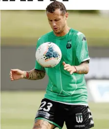 ??  ?? Alessandro Diamanti, 36 anni, gioca in Australia per il Western United