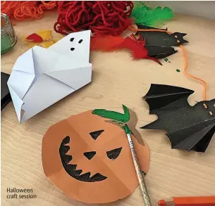  ?? ?? Halloween craft session