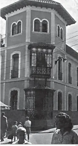  ?? E.S. ?? La antigua sede del “Seguro de Enfermedad”, entre Ancha y San Antonio.
