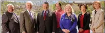  ?? SANTA CLARA VALLEY WATER DISTRICT ?? The board of the Santa Clara Valley Water District, a government agency based in San Jose consists of (left to right): Tony Estremera, Dick Santos, John Varela, Gary Kremen, Barbara Keegan, Nai Hsueh and Linda Lezotte.